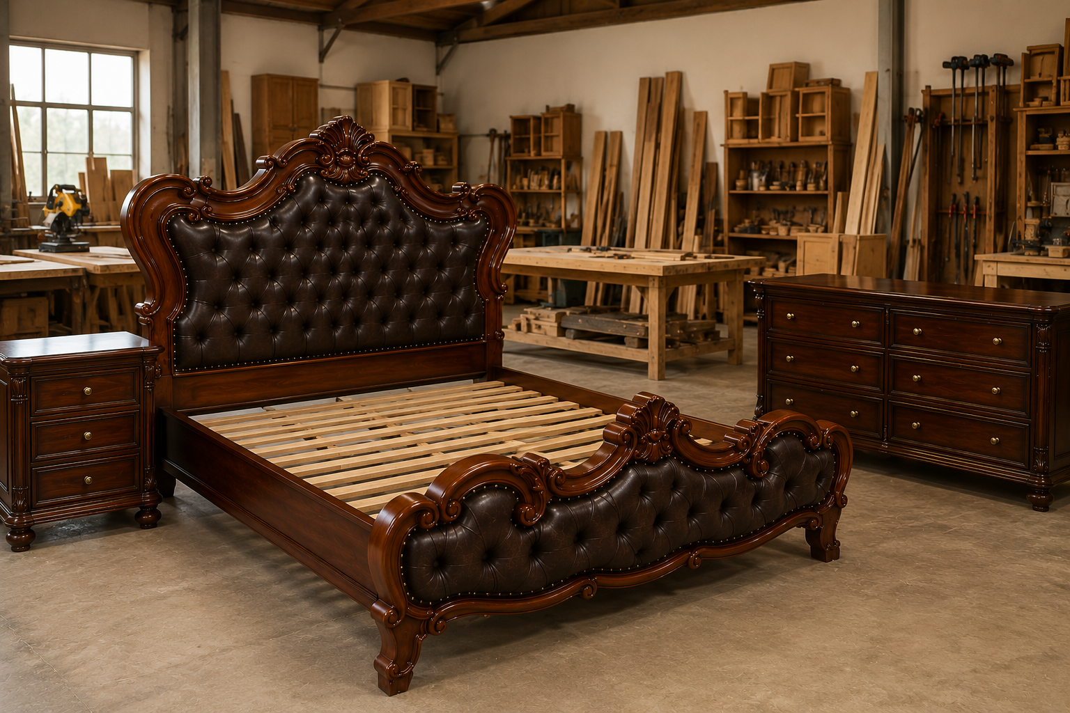 Custom furniture craftsmanship